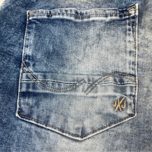 Jack & Jones Slim Fit Patchwork Jeans Sz 30 - Picture 12 of 16